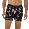 Custom Boxers for Men Birthday Gift Ideas Custom Underwear for Boyfriend Shorts Christmas Birthday Gift Briefs Underwear Face-L-00143 view 2