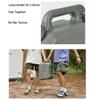 Naturehike Camping Water Container, 3.17/5.28 Gallon Portable Water Container with Spigot, Water Tank, Portable Emergency Water Storage Camp Water Jug for Camping, Hiking, Khaki (Khaki-3.17 Gallon) view 3