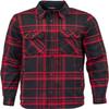 Fieldsheer Mobile Warming Men's Flannel Heated Jacket 7.4V, Black/Red - XX-Large view 1