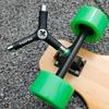 Vanpro All-In-One Skate Tools Multi-function Portable Skateboard T Tool Accessory with T-type Allen Key and L-type Phillips Head Wrench Screwdriver (Black-Y) view 3