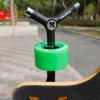 Vanpro All-In-One Skate Tools Multi-function Portable Skateboard T Tool Accessory with T-type Allen Key and L-type Phillips Head Wrench Screwdriver (Black-Y) view 4