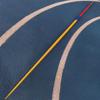 NineFit Basics Mountainsports 800g Competition Javelin. for Beginners and Intermediate throwers. They can be Used for Both Training and Competition. Durable, Stiff, and Affordable, Red with Yellow view 4