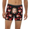 NineFit Basics Customized Boxers for Men Elephant Trunk Underwear Birthday Gift Custom Underwear for Boyfriend Christmas Underwear with Faces-XL-00109, X-Large, Style-22 view 2