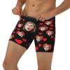 NineFit Basics Customized Boxers for Men Elephant Trunk Underwear Birthday Gift Custom Underwear for Boyfriend Christmas Underwear with Faces-XL-00109, X-Large, Style-22 view 3