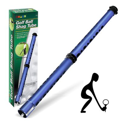 Golf Ball Retriever Tool Golf Easy Pick Up Balls Golf Ball Picker Upper Grabber Tool with Removable Portable Golf Ball Pick Up Premium Stainless Steel for Putter Golf Accessories Golf Gifts for Men