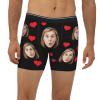 Custom Boxers with Face on Them Custom Underwear Personalized Boxers for Boyfriend Christmas Birthday Gift Ideas for Men Funny Boxers-L-0028 view 2