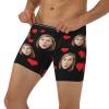 Custom Boxers with Face on Them Custom Underwear Personalized Boxers for Boyfriend Christmas Birthday Gift Ideas for Men Funny Boxers-L-0028 view 3