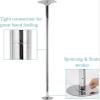 JYDQMOLS Professional Spinning Dancing Pole Portable 45mm Stainless Steel Dancing Dance Pole Kit Spinning Static Fitness view 3