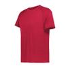 Holloway All-Pro Tee, Scarlet Heather, L view 1