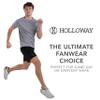 Holloway All-Pro Tee, Scarlet Heather, L view 4