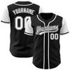 NineFit Basics Custom Black Baseball Jersey, Stitched Printed Personalized Name Number, White Baseball Shirt Uniform for Men Women Youth view 1