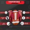 LYRX Professional Football Receiver Gloves with Optimal Silicone Palm Non-Slip Grip Control Ultra-Stick Sports Lightweight Glove and Precision Fit (F2 Spikes, Youth Large) view 3