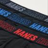Hanes Men's Moves Performance Boxer Brief, Total Support Pouch, Regular/Trunk/Long Leg, 3-Pack, 8" view 2