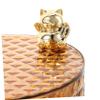 HOOTNEE Rotating Jewelry Organizer Cat Charm Handle Desktop Storage Case for Necklaces Bracelets and Earrings Stylish Multi Jewelry Holder for Home Decor view 4