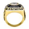 NineFit Basics Stainless Steel Championship Ring Custom Text and Color - Football, baseball, softball, basketball, esports, fantasy sports, hockey, cheer, 13 view 4