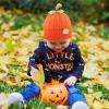 Glynisyz Halloween Pumpkin Knitted Beanie Hat for Kids Autumn Halloween view 2
