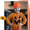 Glynisyz Halloween Pumpkin Knitted Beanie Hat for Kids Autumn Halloween view 3