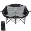 AeroWild Double Folding Chair  Portable Loveseat for 2 Adults with 600 lbs Support  Water & UV Resistant Folding Outdoor Chair for Beach, Picnic, Camping view 1