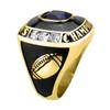 NineFit Basics Stainless Steel Championship Ring Custom Text and Color - Football, baseball, softball, basketball, esports, fantasy sports, hockey, cheer, 13 view 3