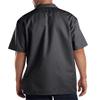 Dickies Flex Slim Fit Short Sleeve Work Shirt, Charcoal, M view 2
