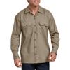 Dickies Flex Relaxed Fit Long Sleeve Work Shirt, Desert Sand, XL view 1