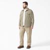 Dickies Flex Relaxed Fit Long Sleeve Work Shirt, Desert Sand, XL view 3
