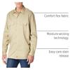 Dickies Flex Relaxed Fit Long Sleeve Work Shirt, Desert Sand, XL view 4