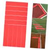 HONMEET 10pcs Boys and Girls Soccer Goal Carpet Markers Basketball Court Marking Kit Sports Training Signs Flat Spot Markers for Football Practice view 2