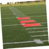 HONMEET 10pcs Boys and Girls Soccer Goal Carpet Markers Basketball Court Marking Kit Sports Training Signs Flat Spot Markers for Football Practice view 4