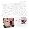 HANABASS 2pcs Nylon Braided Basketball Net Replacement Outdoor Heavy Duty Net for Basketball Rim Weatherproof for School Courts view 4