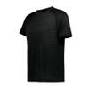 Holloway Youth All-Pro Tee, Black Heather, S view 1