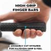 Peaty's Monarch Bicycle Grips - Mushroom/Red/Thick - Trail Comfort, Durable, Ergonomic Finger Bar, Thumb Pad, All Day Riding, All Weather, All Terrain view 3