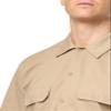 Dickies Flex Slim Fit Short Sleeve Work Shirt, Desert Sand, 2X view 3