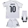 ORGBRAIN 2025/2026 Home #10 New Football Soccer Kids Jersey Shorts Socks Set Youth Sizes (White, 28) view 1