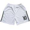 ORGBRAIN 2025/2026 Home #10 New Football Soccer Kids Jersey Shorts Socks Set Youth Sizes (White, 28) view 3