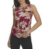 Calvin Klein Women's Sportswear Blouse,Jewel Multi,L view 2