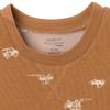 Modern Moments by Gerber Toddler Boys' Hacci Snug Fit 2-Piece Pajama Set, Light Medium Brown Cars, 5T view 4