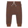 Modern Moments by Gerber Baby Boys' Jogger, Medium Brown Stripe, 6-9 Months view 1