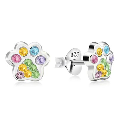 925 Sterling Silver Stud Earrings - Nickel & Lead-Free Stud Earring - Hypoallergenic Earring Studs - Butterfly Lock Closure Silver Stud Earring - Earrings Studs for Women - Libi's Thai Jewelry