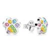 925 Sterling Silver Stud Earrings - Nickel & Lead-Free Stud Earring - Hypoallergenic Earring Studs - Butterfly Lock Closure Silver Stud Earring - Earrings Studs for Women - Libi's Thai Jewelry view 1