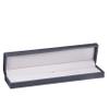 ALLUREPACK Luxury Weave Textured Bracelet Box for Women & Men Jewelry Gift Box Ideal for Bracelet Case, Necklace, Chain Bracelet/Necklace Box with Soft Suede Interior and Matching Outer Box view 2