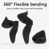 GlideMoves Little Kid Girls Black Mesh Tumbling Cheer Shoes US 13 view 4