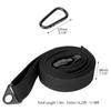 QWORK 4 Pack Heavy-Duty Kayak Wall Hanging Storage Strap - Adjustable 74" Nylon Strap for Kayaks, SUP Paddle Boards, Canoes, Surfboards, & Snowboards view 3