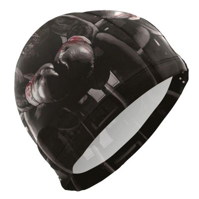 Hupery Dog Boxer Swim Cap Easy Put On/Off Swimming Caps Long Hair Short Hair Swim Caps for Adult Youth Women Men