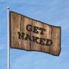 College Flags For Guys Get Naked Flag Stuff For Boys Room Cool Flags For Guys(60X90CM) view 2