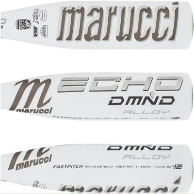 MARUCCI Echo DMND2 Alloy Fastpitch BAT, 2 1/4" Barrel, 30" / 18 oz.