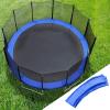 GEUGECY Trampoline Safety Pad Replacement, 8ft/10ft Trampoline Spring Cover, Trampoline Padding Replacement, UV Resistant and Tear Resistant, Waterproof Trampoline Edge Cover Trampoline Accessories view 2