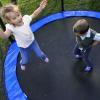 GEUGECY Trampoline Safety Pad Replacement, 8ft/10ft Trampoline Spring Cover, Trampoline Padding Replacement, UV Resistant and Tear Resistant, Waterproof Trampoline Edge Cover Trampoline Accessories view 3