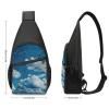 Sling Backpack for Women Men Crossbody Chest Bag Travel Unique Scenery Images Daypack Shoulder Bag for Hiking view 2