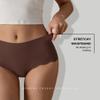 SHARICCA Seamless High Waisted Underwear for Women Cheeky Underwear Wave Edge No Show Bikini Panties Ribbed Panties Pack, 5P02, S view 3